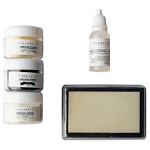 Kingston Crafts Embossing Kit with Ink Pad, Ink and Powder
