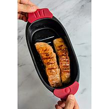 Kitchen HQ 3-Piece Microwave Cook, Grill, and Store Set