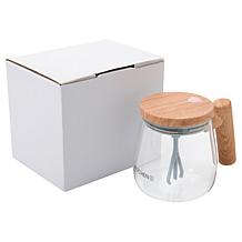 Kitchen HQ 3.5-Ounce Automatic Glass Stirring and Mixing Mug