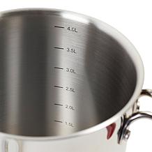 Kitchen HQ 4.5-Quart Stainless Steel Vertical Pot with Steamer