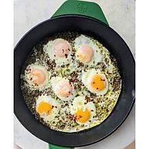 Kitchen HQ Diamond-Infused Ceramic Nonstick Cast Iron 12" Skillet