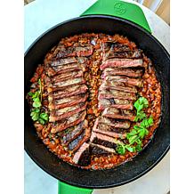 Kitchen HQ Diamond-Infused Ceramic Nonstick Cast Iron 12" Skillet