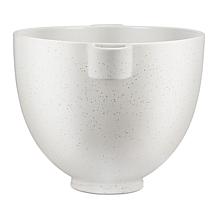KitchenAid 5-Qt. Ceramic Bowl for Tilt-Head Mixers Speckled Stone