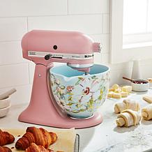 KitchenAid 5-Qt Titanium-Reinforced Ceramic Bowl White Gardenia