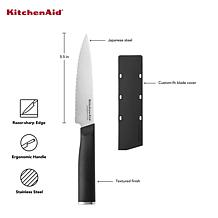 KitchenAid Classic 5.5" Serrated Utility Knife with Sheath