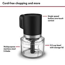 KitchenAid Go Cordless Top Down Food Chopper