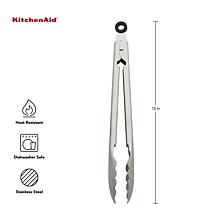 KitchenAid Gourmet Stainless Steel Utility Tongs