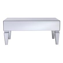 Knightly Contemporary Mirror Rectangular Cocktail Table