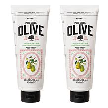 Korres 2-pack Olive & Honey Pear Jumbo Size Body Cream