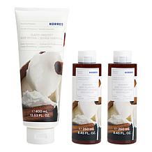 Korres 3-piece Vanilla Cinnamon Bath & Body Set