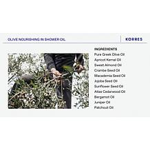 Korres Olive Nourishing In-Shower Serum Oil