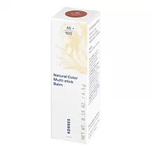 Korres Natural Color Muted Brown Multi-Stick Cheek & Lip Balm - 23556592 | HSN