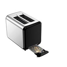 KRUPS KH320D50 My Memory Digital Stainless Steel 2-Slot Toaster