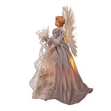 Kurt Adler 16" Fiber Optic Angel Tree Topper