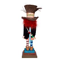 Kurt Adler 18" Mad Hatter Nutcracker by Holly Adler