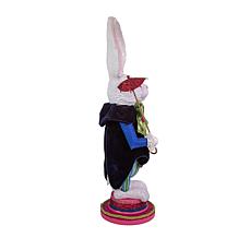 Kurt Adler 18" White Rabbit Nutcracker