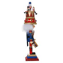 Kurt Adler 20" Hollywood Music Box Hat Nutcracker