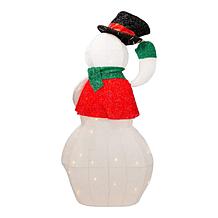 Kurt Adler 36" Light Up LED Animated Snowman