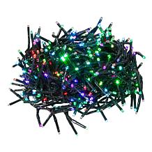 Kurt Adler 480Light 15.7' RGB Twinkle LED Connectable Cluster Garland