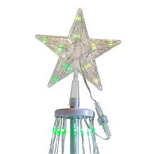 Kurt Adler 6' Pre-Lit RGB LED Collapsible Decorated Tree