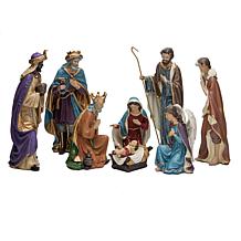 Kurt Adler 8-piece 9" Resin Nativity Set