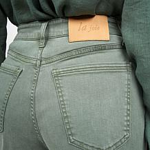 La Joie Cinched Hem Denim Cargo Pant