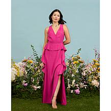 La Joie Ruffle Maxi Dress