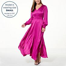 La Joie Smocked Handkerchief Hem Dress