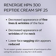 Lancôme 2-pack Renergie HPN 300 Peptide Cream SPF 25