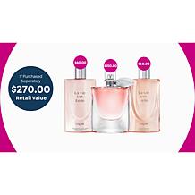 Lancôme 3.4oz La Vie Est Belle with Body Lotion & Shower Gel