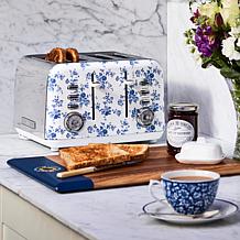 Laura Ashley VQ 4-Slice Toaster, China Rose