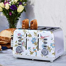 Laura Ashley VQ 4-Slice Toaster, Elveden White