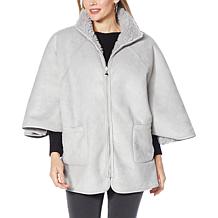 Laurier Reversible Poncho Coat