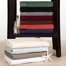 Lavish Home 100% Cotton Ribbed 10-piece Towel Set