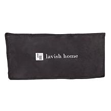 Lavish Home Double-Sectioned Large Laundry Hamper