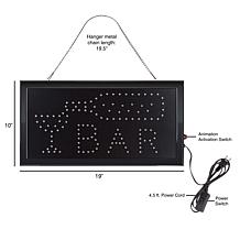 Lavish Home Neon Electric LED Bar Sign with Animation