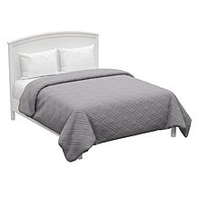 Lavish Home Solid Color Bed Quilt - Full/Queen