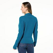 LB70 by Lloyd Boston Sweet Symmetry Surplice Long Sleeve Sweater
