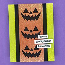 LDRS Creative Halloween Fine Glitter Card Stock - 24 Sheets
