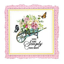 LDRS Creative Hand-Torn Edge-Look Die Set of 2 - Rectangle and Square