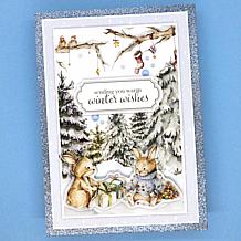 LDRS Creative Winter Wonderland Card-Making Kit - Makes 18 Cards
