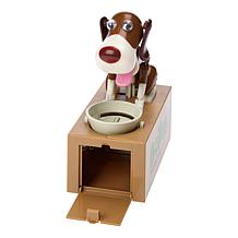 Leading Edge Bailey Battery Operated Toy Coin Bank - Brown/White Dog