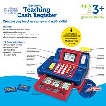 Learning Resources Pretend and Play Teaching Cash Register