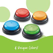 Learning Resources Set of 4 Lights and Sounds Answer Buzzers