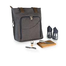 Legacy by Picnic Time Sonoma Wine Tote - Gray