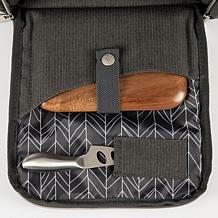Legacy by Picnic Time Sonoma Wine Tote - Gray