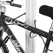 Leisure Sports Aluminum Bike Storage Rack Adjustable Height - Silver