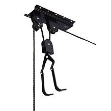 Leisure Sports Bike Storage Hoists, Set of 2 - Black