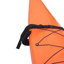 Leisure Sports Set of 2 Kayak Storage Wall Hangers - Black-Orange
