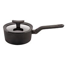 Leo 10pc Cookware Set with Ceramic Coating, Black